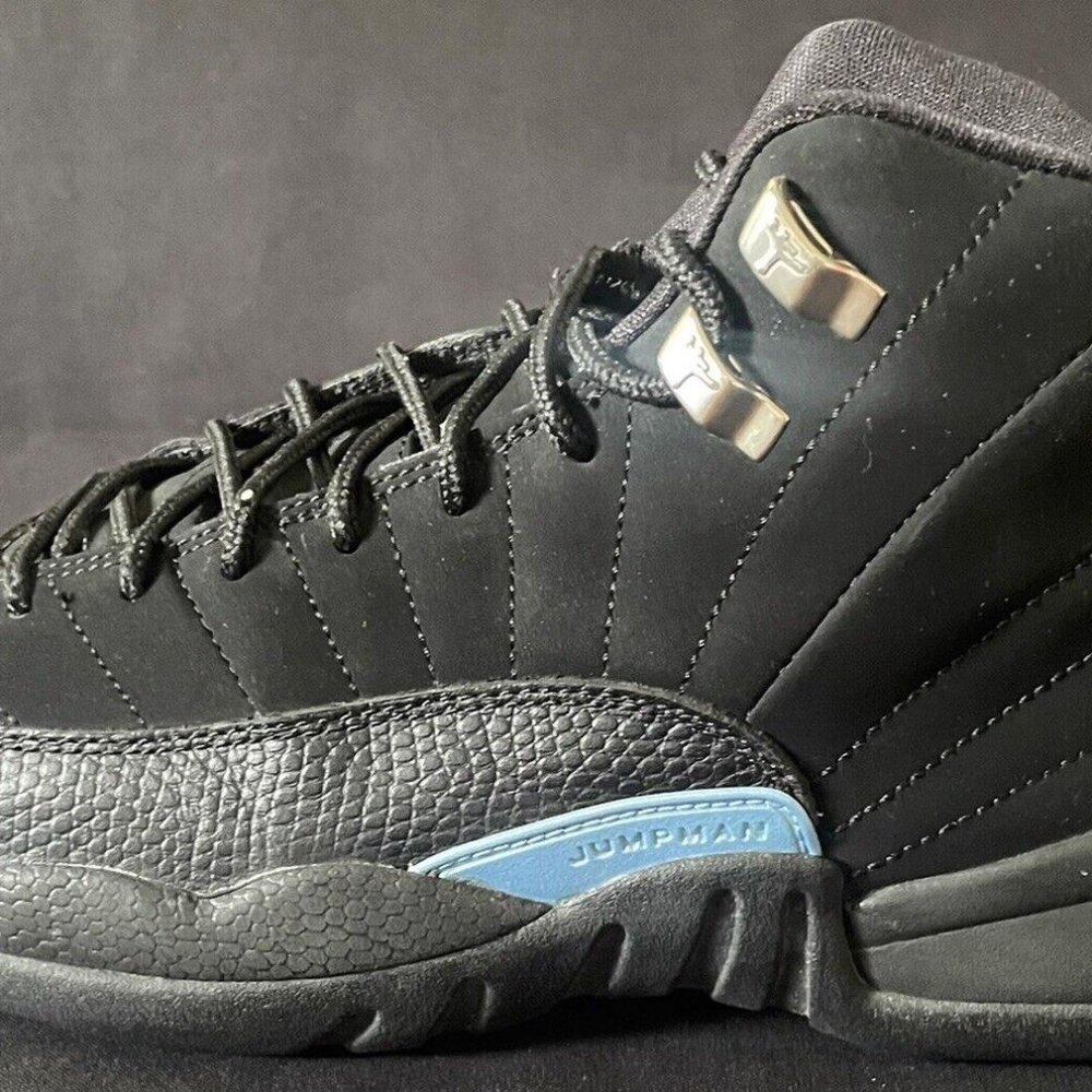 2009 Nike Air Jordan 12 Retro GS Nubuck University Blue 23 Size 6Y 153265-018